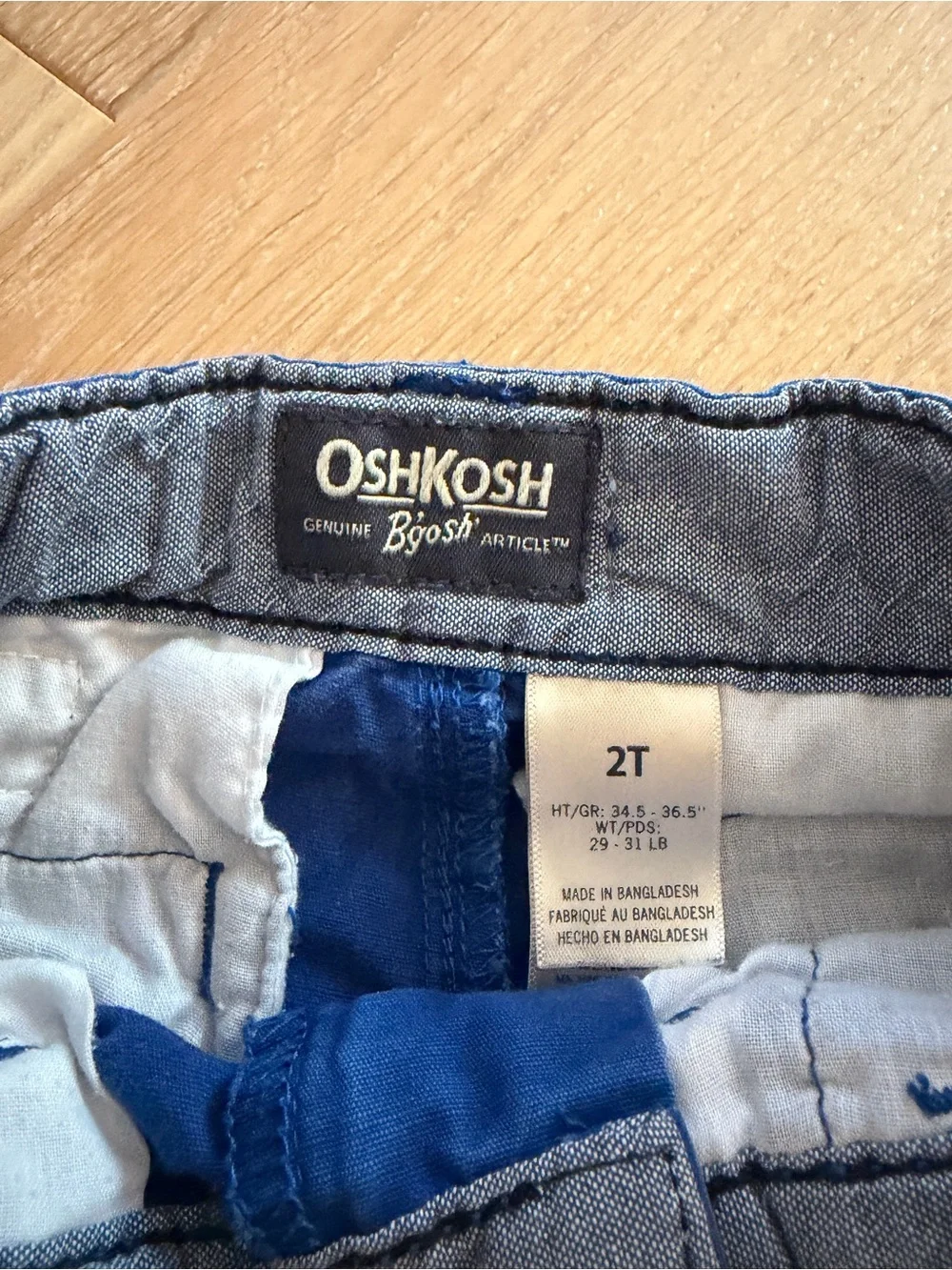 Oshkosh Blue Shorts
